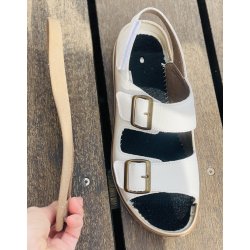 Fidelio damesandal Velegnet til indl�g 595012 - Hvid