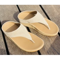Fit Flop Lulu Lux t�sandal med flettet  s�l - sand