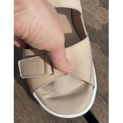 Piesanto 260881 rummelig sandal velegnet til indl�g - sand