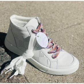 Ara Rom 2,0 50042 let st�vlet med huller, velegnet til indl�g, smal model - Hvid