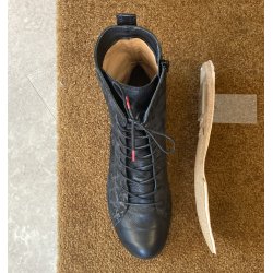 Think damestvle, velegnet til indlg Agrat - Sort