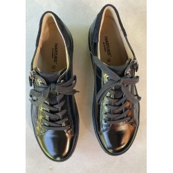 Hartjes damesko, velegnet til indlg, Phil - sort lak