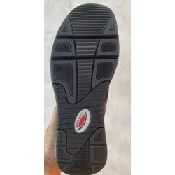 Rolling Soft damesneaker med let gngefunktion og velegnet til indlg 56896 - sort/gr