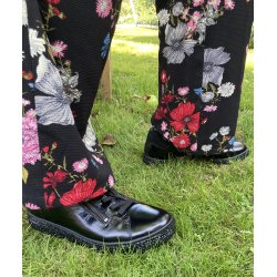 Hartjes damesko, velegnet til indlg, Phil - sort lak