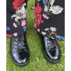 Hartjes damesko, velegnet til indlg, Phil - sort lak