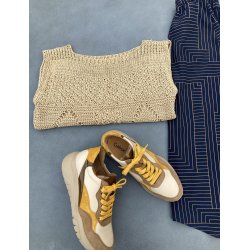 Gabor citysneaker,  53451 rummelig og velegnet til indlg - multi