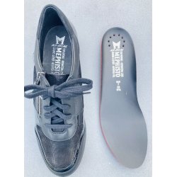 Mephisto damesko med kilehl, velegnet til indlg Iasmina - sort