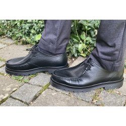 Playboy Footwear herresko med kraftige s�ler, Alain - sort