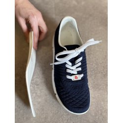 Berkemann striksko til den sensible og brede fod, Pinar - bl