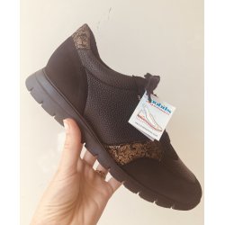 Mephisto Mobils snresko med stretch, velegnet til indlg, Dalilha - Sort