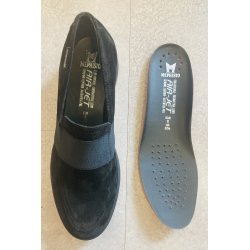 Mephisto hyttesko til den slanke fod, velegnet til indlg, Derby - Sort