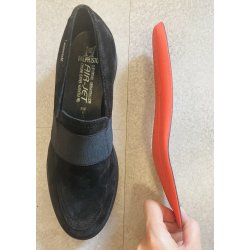 Mephisto hyttesko til den slanke fod, velegnet til indlg, Derby - Sort