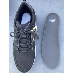 Rolling soft, sko med Goretex,  let gngefunktion og velegnet til indlg 8005 - sort