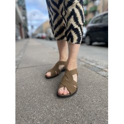 Arche damesandal Sarozz - brun