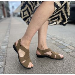 Arche damesandal Sarozz - brun