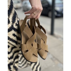 Arche damesandal Sarozz - brun