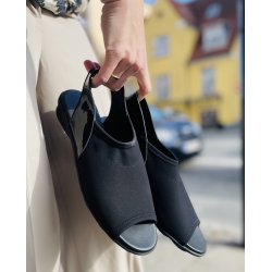 Arche damesandal Dajac - sort