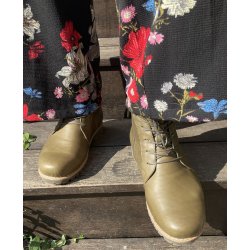 Charlotte of Sweden stvle i bldt skind 342907 - grn