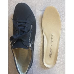 Hartjes damesko, almindelig bredde (G) og velegnet til indlg casual  - sort