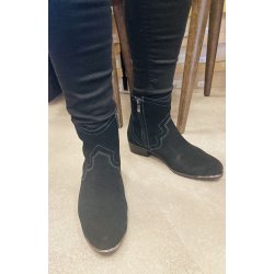 Caprice let stvlet med fine detaljer 25306 - sort