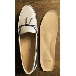 Ara Hight soft hyttesko med skindfor 19212 Alabama- bl/hvid