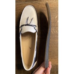 Ara Hight soft hyttesko med skindfor 19212 Alabama- bl/hvid