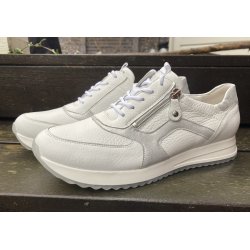 Waldlufer snresko i bldt hjorteskind, velegnet til indlg, Vicky - hvid