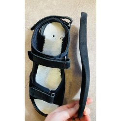 Fidelio sandal, almindelig bredde, velegnet til indl�g, Gini 445007 -  sort