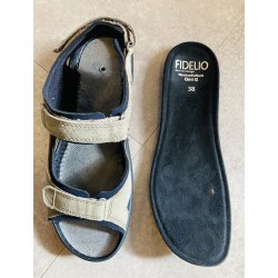 Fidelio Sandal almindelig bredde, velegnet til indl�g, Gini 445007 - sand