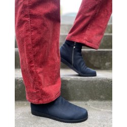 Arche damestvle med let fodformet facon og vandsfvisende nubuck, Baovvi - bl