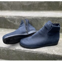 Arche damestvle med let fodformet facon og vandsfvisende nubuck, Baovvi - bl