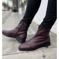 Arche damestvle til den smallere fod Paraya - mrk bordeaux