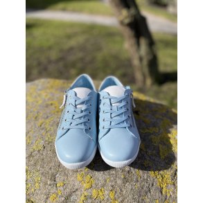 Charlotte of Sweden bl�d skindsneaker 0343675, velegnet til indl�g - lysebl�