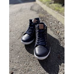 Charlotte of Sweden sporty st�vlet i det bl�deste skind 0343674 - m�rkebl�