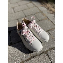 Hartjes Phil damesko, velegnet til indl�g - lys med m�nstrede sn�reb�nd