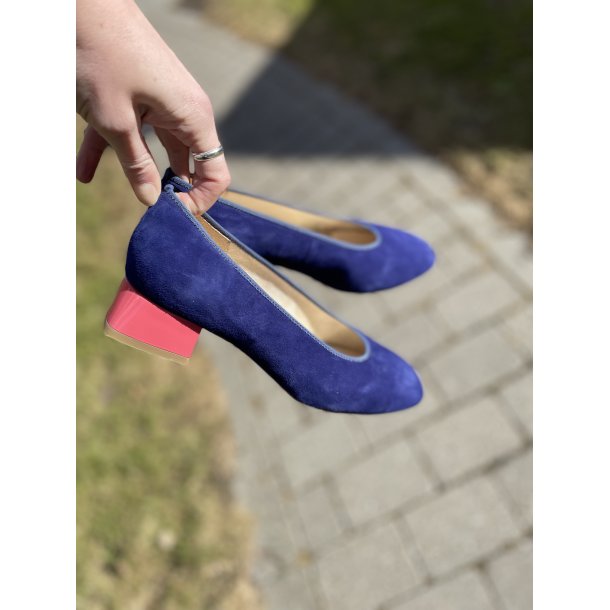 Ara pump Graz, vidde H 20418 - bl� med pink h�l