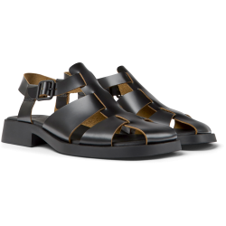 Camper Dana damesandal med lukket t� - sort