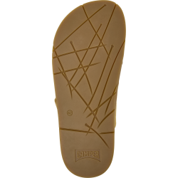 Camper Lluc damesandal p� flade s�ler med svangopbygning - sand