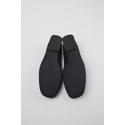 Camper Casi Myra let ballerina - sort med blomst