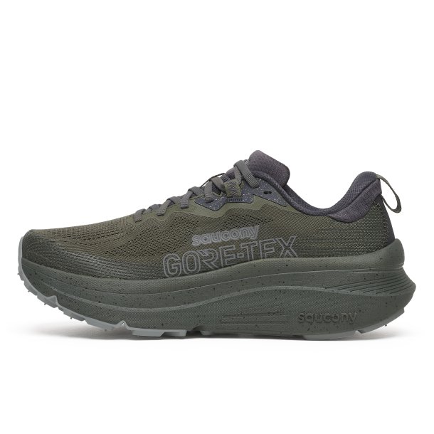 Saucony travesko med bl�de s�ler og let g�nge samt Goretex, Guide TR GTX - armygr�n