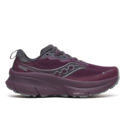 Saucony travesko med bl�de s�ler og let g�nge samt Goretex, Guide TR GTX - Eggplant