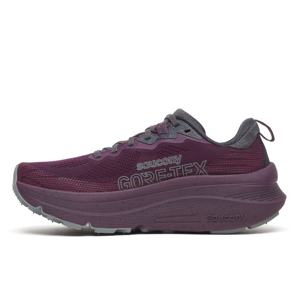 Saucony travesko med bl�de s�ler og let g�nge samt Goretex, Guide TR GTX - Eggplant