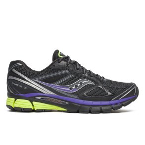 Saucony Guide 7 l�besko velegnet til velegnet til indl�g - sort/multi