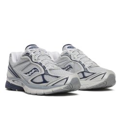 Saucony Guide 7 l�besko velegnet til velegnet til indl�g - lysegr�/bl�