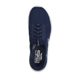 Skechers let hyttesko med Arch fit, slip in og udtagelige sler 104379 - bl