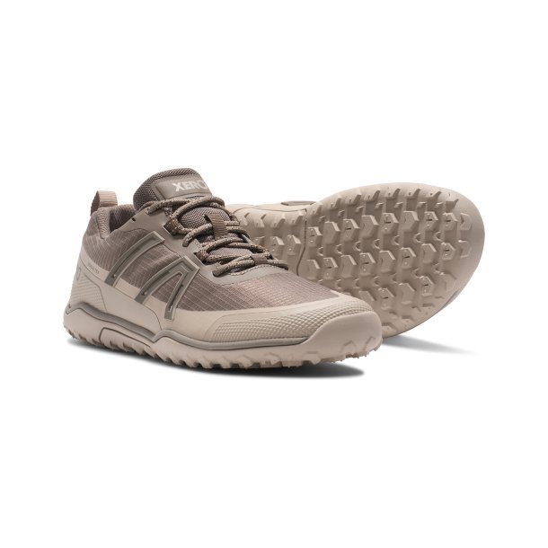  Xero fodformet damesneaker velegnet til indlg Scrambler Trail low waterproof - sand