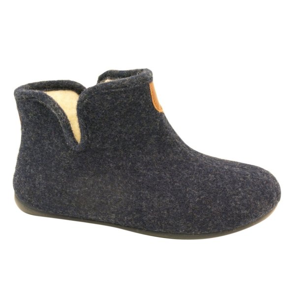 Bella moda hjemmesko med fr 24260 stvle - mrkebl