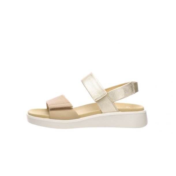 Ara sandal med high soft sl 21401 - beige/guld
