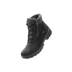 Ara smallere vinterstvle med Goretex og fr, velegnet til indlg 49309 - sort