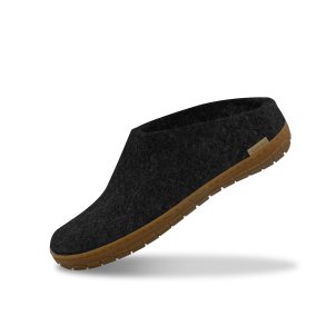 Glerups  - Slippers - charcoal rubber